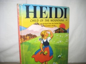 Heidi child of the mountains/ Spyri/ Steffie Lerch/ Wonder Books/ 1974 - Picture 1 of 3