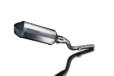 Silenciador de escape Delkevic 10" Titanio X-Oval Deslizable Yamaha XT225 Serow 86-2007 Foto 1 de 3