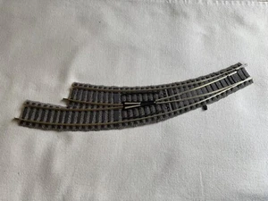 Fleischmann H0 scale Profi right hand curved turnout, vgc FREE POST. REDUCED! - Picture 1 of 2