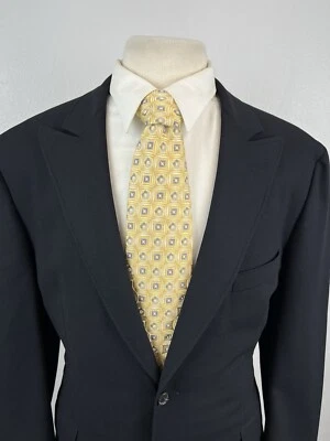 Abrigo Blazer Chaqueta Deportivo Zanella Para Hombre Azul Marino Cabeza de Uñas Lana Talla 44 R Hecho en Italia Foto 1 de 4