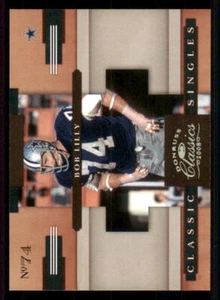 2008 Donruss Classics Classic Singles Gold #24 Bob Lilly /100 - Picture 1 of 2