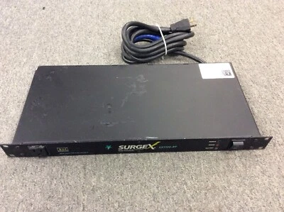 SurgeX SX1120-RT 8 Outlet 15A Switched Surge Power Conditioner Rackmount PDU - Image 1 of 4