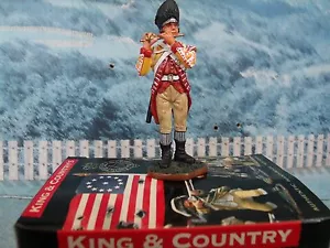 King & Country Guerra de Independencia Americana 10t REGIMIENTO LINCOLNSHIRE FIFER BR19 - Imagen 1 de 3