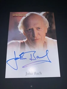 John Bach As Magistrate Calavius Authentic Autograph In Spartacus Blood And Sand - Photo 1/9