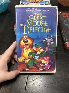 The Adventures of the Great Mouse Detective Black Diamond(VHS, 1992)   8/22 - Foto 1 di 3