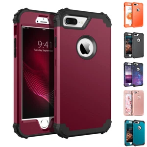 Für iPhone 8 Plus iPhone 7 Plus Stoßfest Hart Robust Schutzhülle Cover - Bild 1 von 44