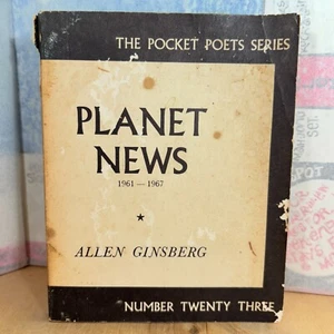 Planet News, Allen Ginsberg 1st American Edition - Bild 1 von 7