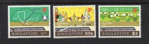 SINGAPUR MNH 2003 SG1300-1302 SISTEMA DE TRANSPORTE RÁPIDO MASIVO - Imagen 1 de 1