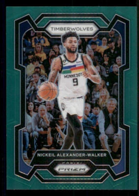 2023-24 Panini Prizm Prizms Green #218 Nickeil Alexander-Walker - Image 1 of 2