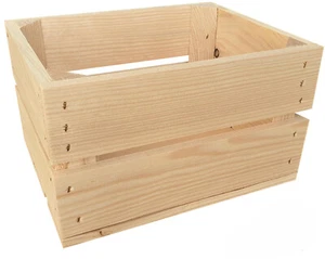 Dekokisten aus Holz 25x20x15 cm Holzkiste Regalkiste Weinkiste Allzweckkiste - Bild 1 von 23