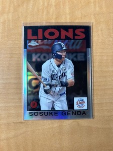 2021 TOPPS CHROME NPB sosuke genda refractor 1986 throwback saltama seibu lions