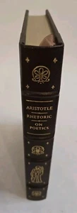 Franklin Library Rhetoric and On Poetics - Aristotle 1/4 Leather Bound HC 1981 - Picture 1 of 8