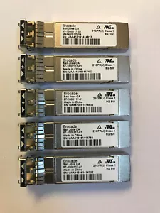 Brocade 57-1000117-01 XBR-000163 SFP+ 8 GB SW 150 m, 100-652-598 BRSFP-N8GSW - Foto 1 di 1