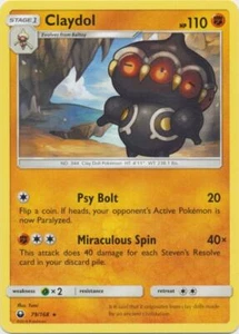 2x (SM07-079) Claydol Rare Pokemon Celestial Storm Card # 79 - Picture 1 of 1