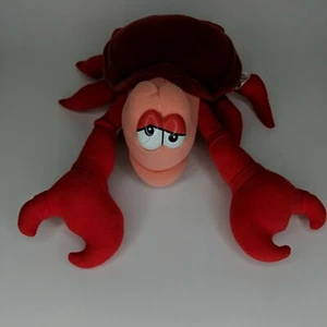 Vintage The Little Mermaid Disneyland Walt Disney World Plush Sebastian Crab - Picture 1 of 4