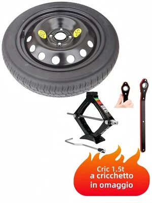 Ruotino Di Scorta 16" Per Suzuki Swift (4 fori) ignis Con Cric 1.5t gratis - Imagen 1 de 4