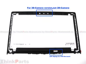 New of Lenovo ideapad Y700-15ISK Lcd Screen Module w/Bezel for 3D-Cam 5D10K81625 - Picture 1 of 4