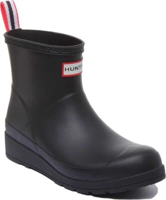 Botas Cortas Hunter Play En Negro Talla UK 3 - 9 - Imagen 1 de 4