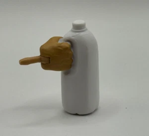 WWE Milk Jug W/ Hand Fodder Custom Accessory Mattel Figure Prop 1/12 H3 - Picture 1 of 1