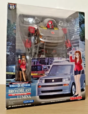 robot TRANSFORMERS takara Binaltech ASTERISK Broadblast meets Lumina, rarissimo - Immagine 1 di 4