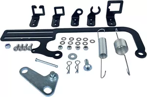 Cable Mount Bracket Kit fit TV Holley Carb Sniper EFI Throttle Edelbrock Fitech - Foto 1 di 6
