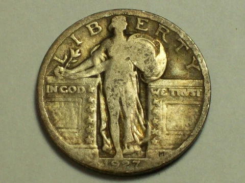 1928-S Standing Liberty Quarter    VG      SN3421 Cover