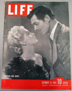 10-1941 LIFE MAGAZINE, JOE LOUIS FIGHT, DODGERS-YANKEES WORLD SERIES, C GABLE #3 - Picture 1 of 21