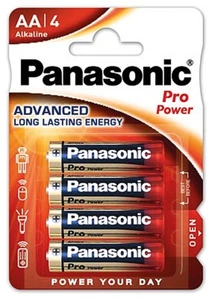 4 x Panasonic Pro Power AA Mignon 1,5V Batterie Alkaline LR6 - Bild 1 von 1