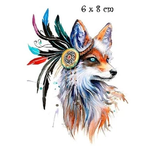 Patch Applique, Dessin Transfert thermocollant, CHIEN LOUP, 6 x 8 cm, T988 - Picture 1 of 1