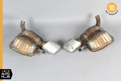 03-06 Juego de puntas silenciadores de escape izquierdo y derecho mercedes r230 sl500 fabricante de equipos originales Foto 1 de 4