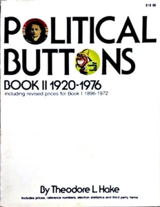 Politisches Knöpfe Buch II 1920-1976 mit Preisen von Hake 1985 256 Seiten - Bild 1 von 1