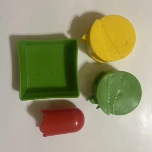 Pac-Man Replacement Pieces For Vintage Pac Man Board Game 1980s Vintage - Picture 1 of 5