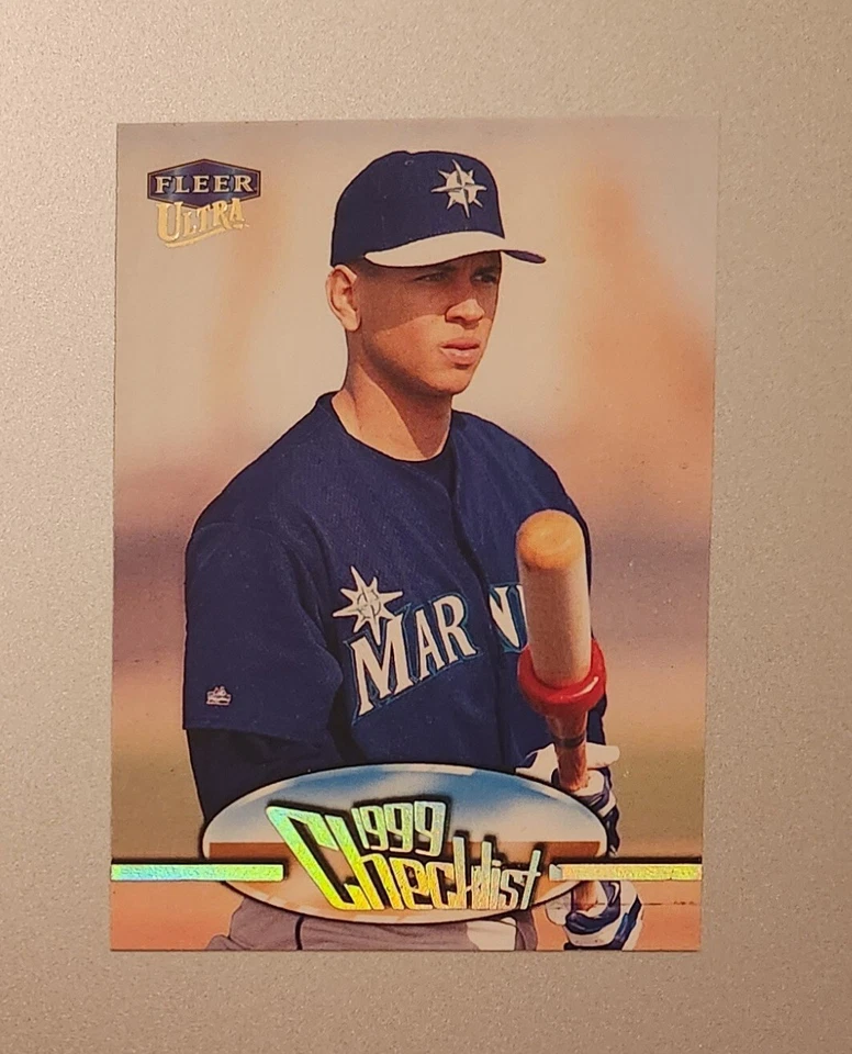 1999 Ultra Alex Rodriguez Checklist #212 Seattle Mariners - Image 1 of 1