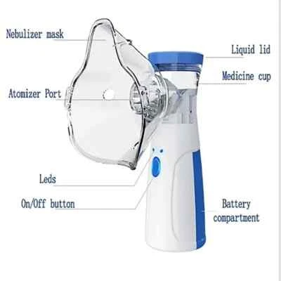 Aereosol Tragbarer Inhalator Ultraschall Vernebler USB - Bild 1 von 4