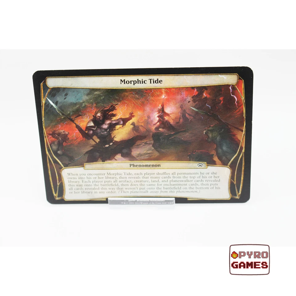 Morphic Tide - Planechase Anthology - Oversized Planechase Card 3/40 (Very Go... - Image 1 of 1