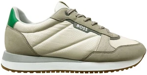 Hugo Boss Hombre Beige Kai Runn NTYX Zapatillas - Imagen 1 de 5