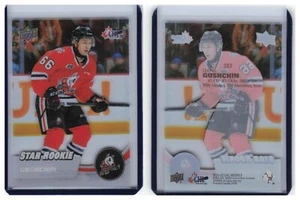 21/22 2021/22 Cubierta Superior CHL Corte Transparente #383 Danil Gushchin - Niagara IceDogs - Imagen 1 de 1