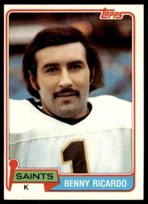 1981 TOPPS' BENNY RICARDO NEW ORLEANS SAINTS #306 - Image 1 of 2