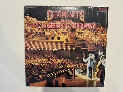 2 виниловые пластинки Great Moments At The Grand Ole Opry почти как новые термоусадочные Dolly Parton + многое другое - Изображение 1 из 4