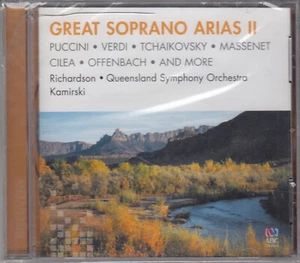 Great Soprano Arias II:MARILYN RICHARDSON,QUEENSLAND SYMPHONY ORCHESTRA Neu OVP - Picture 1 of 3