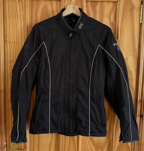 Hein Gericke Waterproof Ladies Motorcycle biker textile bike Jacket UK 10 38 - Picture 1 of 13
