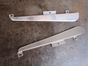 FORD FALCON WING VENT WINDOW WIND DEFLECTORS SHIELDS GUARDS OEM PAIR NICE RARE - Picture 1 of 3