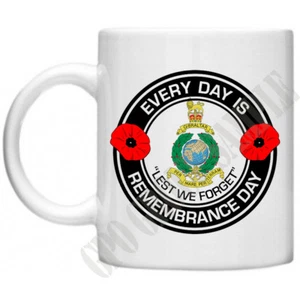 Royal Marines Gibraltar Jeden Tag Gedenktag Waffenstillstand Militär 10 Unzen Becher - Bild 1 von 2