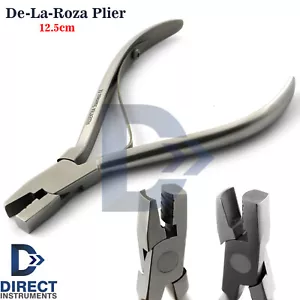 Dental De La Rosa Plier Grooves Orthodontic Contouring Arch Wire Loop Forming CE - Picture 1 of 5