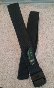 Wanderer Webgürtel Wanderer schwarz Webgürtel mit verriegelbarer Nockenschnalle 35 Zoll - Bild 1 von 5