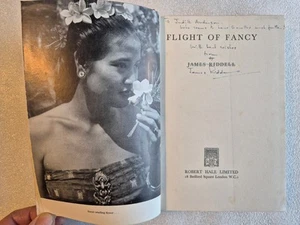 Flight of fancy by James Riddell HB 1950 SIGNED 1st Scarce Flight Australia - Foto 1 di 10