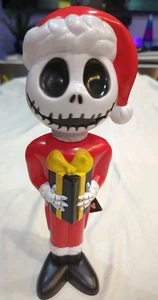 Santa Jack Skellington Nightmare Before Christmas 14" LED beleuchtete Blasform NEU - Bild 1 von 11