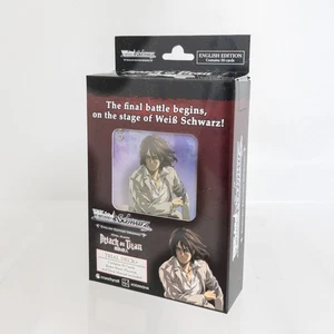 Blanco Negro TCG Trial Deck+ - Attack On Titan: Final Season (Incluye Alfombra de Juego) - Imagen 1 de 4