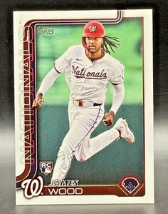 2025 Topps - James Wood #132 Topps Rookie #181 - Imagen 1 de 2