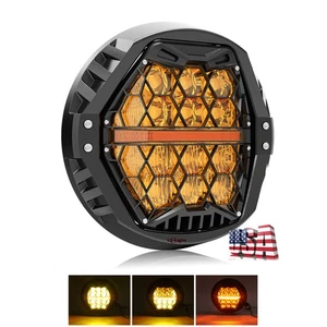Faro LED redondo de 7" más brillante para Harley Street Glide FLHX Electra Glide FLHX - Imagen 1 de 12